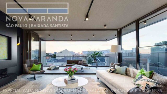 Suporte de Mídia Vertical ✨ Mídia Predial Investimento Moderno e de Alta Qualidade ⛱️ Empenas Cegas Gonzaga (Santos) ☎ 0800
