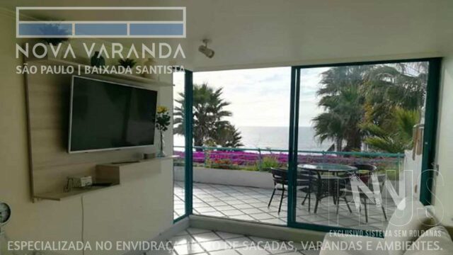 Suporte de Mídia Vertical ✨ Fachadas Laterais Resolvidas e Regularizadas ⛱️ Empenas Cegas Lunamar (Mongaguá) ☎ 0800