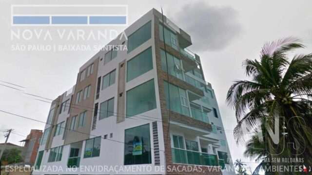 Suporte de Mídia Vertical ✨ Mídia Predial, FrontLight Investimento Estiloso ⛱️ Empenas Cegas São Jorge (Santos) ☎ 0800