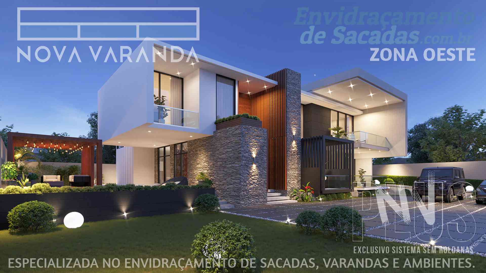 Mídia Urbana Vertical Zona Oeste